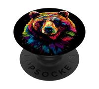 Oso Pardo Osos Grizzly Hermanos Oso Pardo PopSockets PopGrip Adhesivo