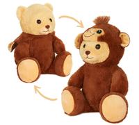 Oso Peluche Disfraz de Mono Osito Disfrazado 25 CM BRUBIES Osos Coleccionable