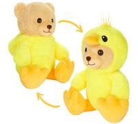 Oso Peluche Disfraz de Pato Osito Disfrazado 25 CM BRUBIES Osos Coleccionable