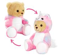 Oso Peluche Disfraz de Unicornio Disfrazado 25 CM BRUBIES Osos Coleccionable