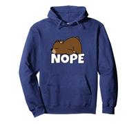 Oso Perezoso Oso Pardo Osito Dulce Nope Not Today Sudadera con Capucha