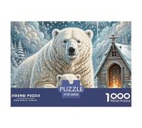Oso Polar 1000 Piece Jigsaw Puzzle For Adults Challenging Game Stress Relief Puzzle Exercise The Memory of The Brain for The Whole Family, Gifts for Women, Gifts for Men 38x26cm/1000pcs