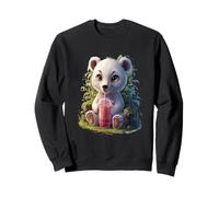 Oso Polar Hombre Mujer Boba Tea Kawaii Bubble Tea Polar Bear Sudadera