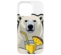 Oso Polar Party Time Carcasa para iPhone 15 Pro MAX