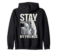 Oso polar Sudadera con Capucha