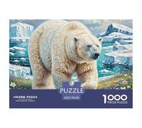 Oso Polar1000 Piece Puzzle for Adults, Every Piece Is Unique, Softclick Technology Means Pieces Fit Together Perfectly 70x50cm/1000pcs