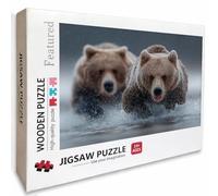 Oso Puzzle de 2000 Piezas para Adultos, Puzzle Madera con Caja 99x70cm, Rompecabezas Adultos de Alta Dificultad, DIY Juego de Rompecabezas, Pasatiempo Creativo, Decoración de Verano, (Animal) T-1615
