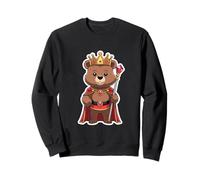 Oso Real con Corona Sudadera