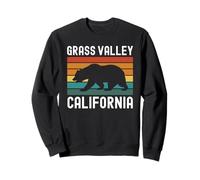 Oso Retro de Grass Valley California Vintage 530 del Condado de Nevada Sudadera