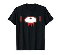Oso sombrío The Naughty Grizzly Face Print Anime Manga Camiseta