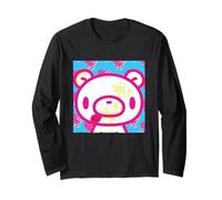Oso sombrío The Naughty Grizzly Hot Pink Anime Halloween Manga Larga