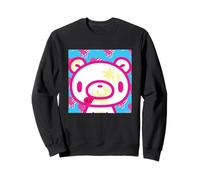 Oso sombrío The Naughty Grizzly Hot Pink Anime Halloween Sudadera