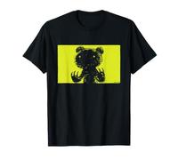 Oso sombrío Travieso Grizzly Abstracción Halloween Anime Camiseta