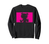 Oso sombrío Travieso Grizzly Anime Abstracción Halloween Sudadera