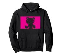Oso sombrío Travieso Grizzly Anime Abstracción Halloween Sudadera con Capucha