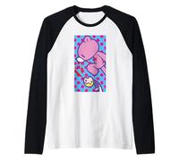 Oso sombrío Travieso Grizzly Pity Flying Knee Anime Halloween Camiseta Manga Raglan