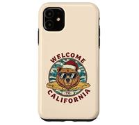 Oso Surfista Navideño - Welcome to California Diseño Carcasa para iPhone 11