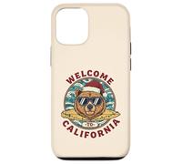 Oso Surfista Navideño - Welcome to California Diseño Carcasa para iPhone 12/12 Pro