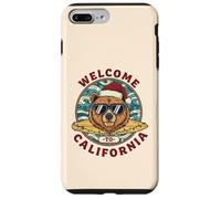 Oso Surfista Navideño - Welcome to California Diseño Carcasa para iPhone 7 Plus/8 Plus
