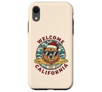 Oso Surfista Navideño - Welcome to California Diseño Carcasa para iPhone XR