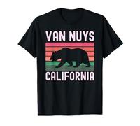 Oso Van Nuys California San Fernando Valley SFV Retro 818 Camiseta