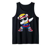 Oso Venezolano Dabbing Mes de la Herencia Hispana Niño Niños Camiseta sin Mangas