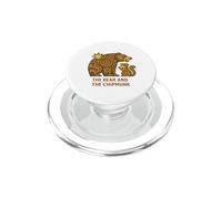 Oso y la Ardilla Algonquin Leyenda del Orgullo PopSockets PopGrip para MagSafe