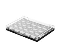 OSOLADY 1 Juego De Paleta De Sombra De Ojos Cuadrada Paletas De Maquillaje Bandejas Sombras De Ojos Paletas De Maquillaje Paleta De Bálsamo Labial Vacía Paleta De Sombra De Ojos