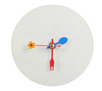 OSOLADY 1 juego para crear tu propio reloj: kit de reloj de madera para armar con mecanismos de movimiento, esfera redonda sin acabado para manualidades y pintura.