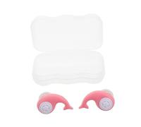 OSOLADY 1 Par De Para Los Con Reducción De Ruido Anticaídas Deportivos Para Dormir Con Cancelación De Ruido Para Nadar Y Adultos De Gel De Sílice Nano Rosa