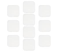 OSOLADY 10 Pañuelos de Algodón para Ñiño Toallas Faciales de Doble Capa Tamaño Pequeño Azul 10 Piezas Toallitas Absorbentes y Suaves para Limpieza y Cuidado Diario del Ñiño