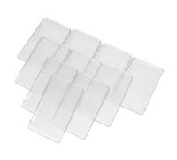 OSOLADY 10 Unidades Almohadillas Niveladoras para Muebles Transparentes de Gel, Cuñas Antideslizantes Grandes para Patas de Mesa y Armarios, Elevadoras Resistentes para Suelos Irregulares