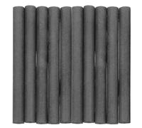 OSOLADY 10 varillas de carbono para electrodos: varilla cilíndrica de grafito - barra conductora de carbono - herramienta de agitación para laboratorio científico para soldadura por y ensamblaje de