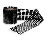 OSOLADY 1000 Unidades de Almohadillas Adhesivas de Doble Cara Fijadores Transparentes y Silenciosos Adhesivo Fuerte Sujetadores Redondos para Alfombras Cojines y Sábanas Uso Doméstico