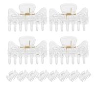 OSOLADY 15 pinzas para rulos calientes: pinzas resistentes al calor para rizadores de cabello, soportes de peluquería para permanentes u ondas, accesorios para el cabello para mujeres y niñas.