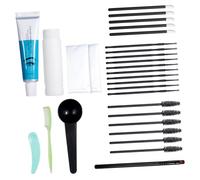 OSOLADY 1juego Gel De Cejas Semi-permanente Para Mujeres Crema Para Cejas Resistente Al Agua Larga Duración Tono Castaño