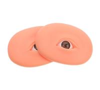 OSOLADY 1par Tablero De Práctica De Maquillaje Silicona Para Ojos Reutilizable Para Principiantes Maquillaje Simula Piel Para Técnicas De Delineador y Sombras De Ojos