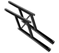 OSOLADY 2 Bisagras de Elevación Resorte para Mesa de Té, Soporte Plegable de Hierro Blanco, Diseño Fuerte y Firme, Adecuado para Mesa de Centro y Escritorio Estudiantil