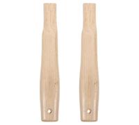 OSOLADY 2 mangos de repuesto de nogal americano - Mango de madera de 22 cm/9" para hachas, hoces, palas y azadas - Fácil de instalar. Reparación y bricolaje en el hogar.