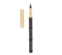 OSOLADY 2 rotuladores de estilo pluma: Rotulador de estilo pluma para caligrafía - Recargable y con agarre cómodo - Perfecto para lettering, pintura y práctica. Color negro.