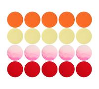 OSOLADY 20 filtros de Gel de corrección de Color: Geles de iluminación de 6,6 cm para fotografía e iluminación escénica - Láminas de plástico de Colores para focos empotrables e Ambiental (4