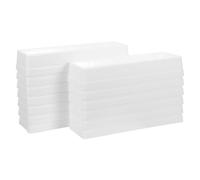 OSOLADY 20 unidades de depósitos desechables para pipetas de 50 ml, cubeta de plástico con fondo en V para reactivos, ideal para manipulación de líquidos y análisis de biología molecular en