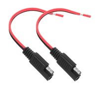 OSOLADY 2Piezas Cable de Extensión Sae Flexible de Uds para Panel Solar Automotriz Conector de Alimentación de Batería para Conexiones y Estables para