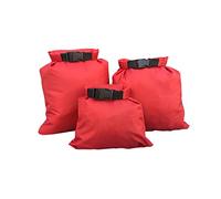 OSOLADY 3 Piezas Bolsa Impermeable para cámara Bolsas Cosas para Acampar Bolsa Seca Dry Bag bolsitos para moviles Mochila Impermeable Mochila Viaje Bolsa Impermeable Aire Rojo