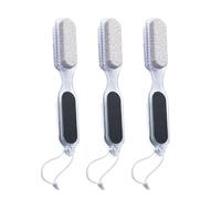 OSOLADY 3 Piezas Limas para Pies, Herramienta de Pedicura Exfoliante Piedra Pómez Volcánica, Removedor de Callos y Piel Dura, Raspador Ergonómico para Cuidado de Pies Agrietados y Resecos