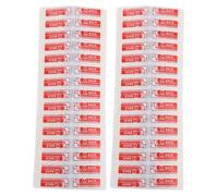 OSOLADY 3000 protectores de pantalla con pestaña de posicionamiento, etiqueta aplicadora, adhesivo rojo desprendible a mano para una instalación rápida, ajuste preciso para teléfonos inteligentes y