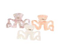 OSOLADY 3piezas Horquilla Antideslizante Jumbo Para Cabello Grueso Pinzas Cabello Para Mujeres y Adolescentes Herramientas De Peinado Para Ejercicio y Maquillaje