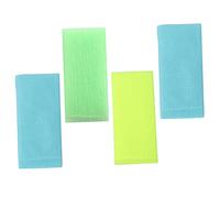 OSOLADY 4Piezas Toalla Exfoliante Nylon para Cuerpo Espalda Suave y Previene Obstrucciones de Aceite