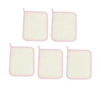 OSOLADY 5 Piezas Toalla De Cara Exfoliante De Doble De Nylon Toallas De Baño Lavado De Cara Paños De Ducha Cuerpo Para Lavarse