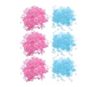 OSOLADY 6 paquetes de confeti para revelación de género: círculos de papel redondos rosas y azules - Decoración para baby shower, accesorios para fotos con globos y para esparcir sobre la mesa.